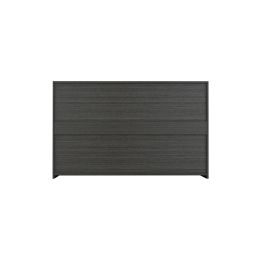 Cómoda de 6 Cajones con Amplio Espacio de Almacenaje - Color Wengue - 120x40x75 cm - Mueble Moderno para Dormitorio.